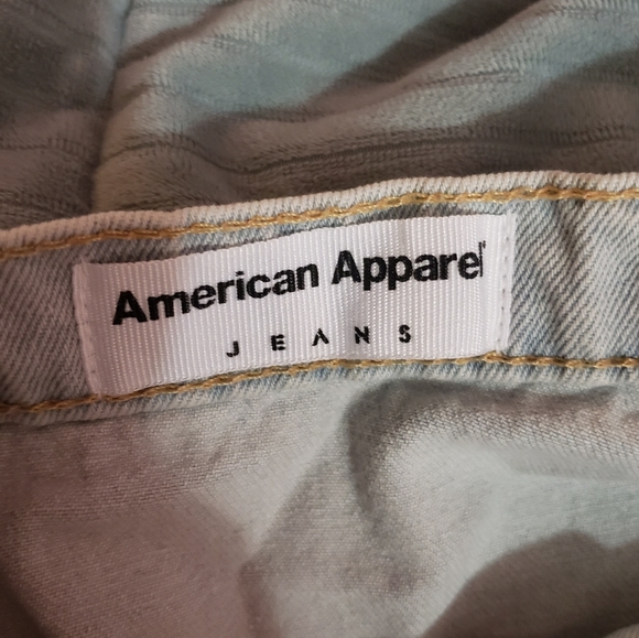 American apparel button down denim skirt - Picture 8 of 10